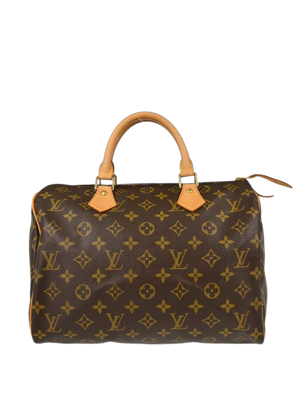 Louis Vuitton Pre-Owned 30 Speedy Monogram tote bag - Marron Louis Vuitton Pre-Owned 30 Speedy Monogram tote bag - Marron