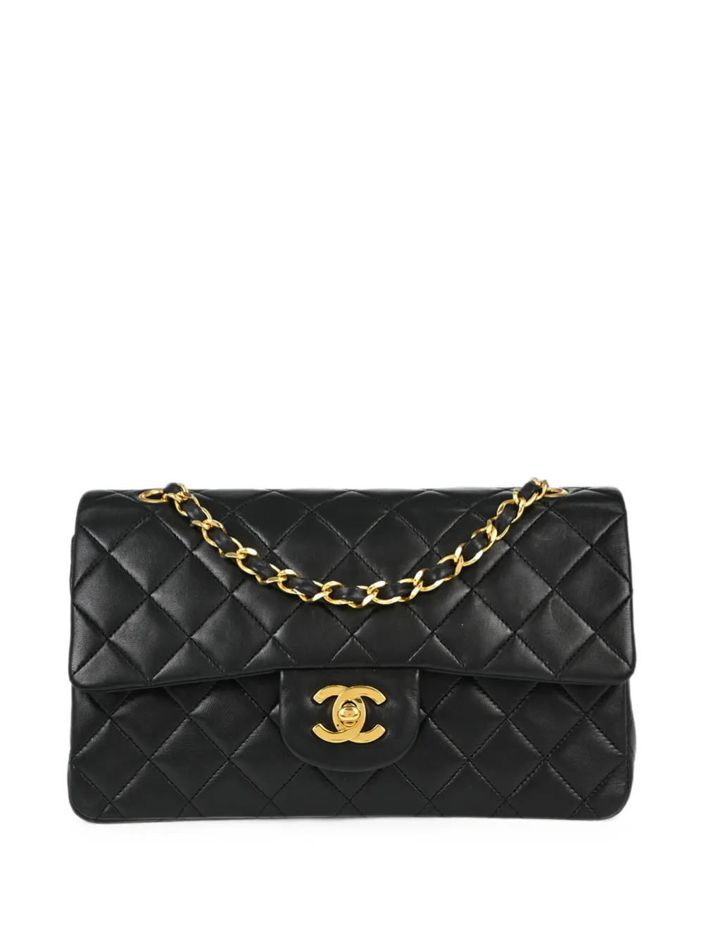 CHANEL Pre-Owned 1989-1991 Double Flap shoulder bag - Nero