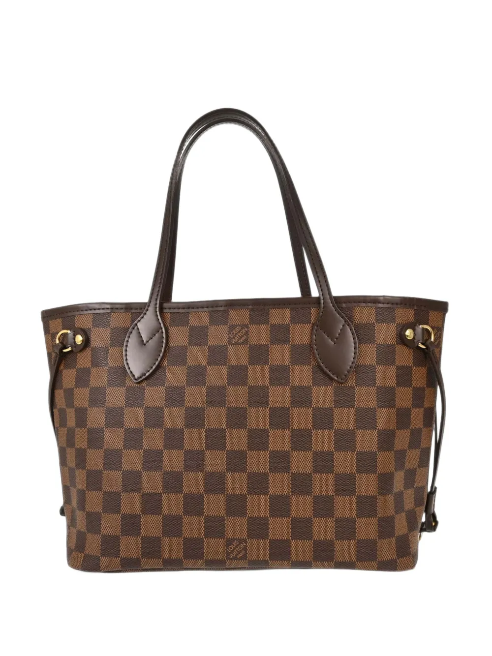 Louis Vuitton Pre-Owned PM Neverfull Damier tote bag - Marron Louis Vuitton Pre-Owned PM Neverfull Damier tote bag - Marron