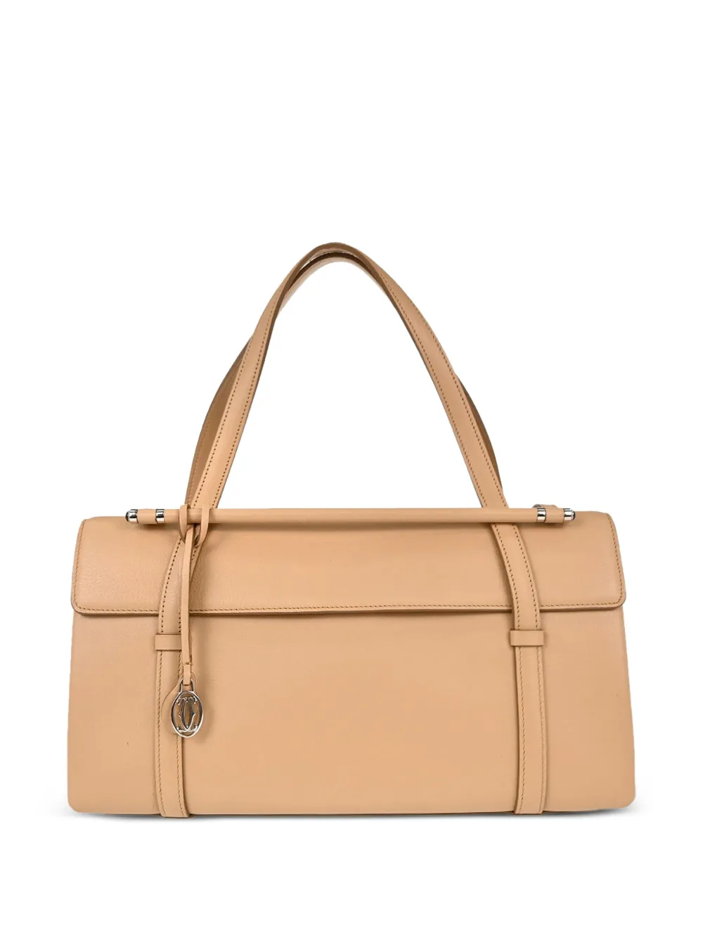 Cartier Cabochon leather handbag - Nude