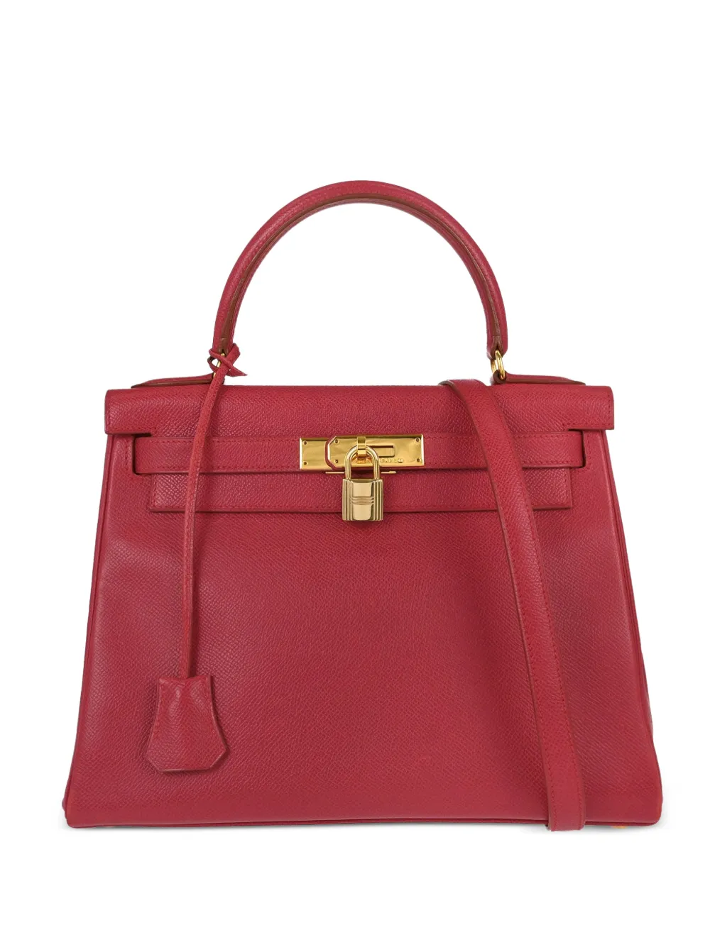 Hermès Pre-Owned 1997 28 Kelly Retourne tote bag - Rot