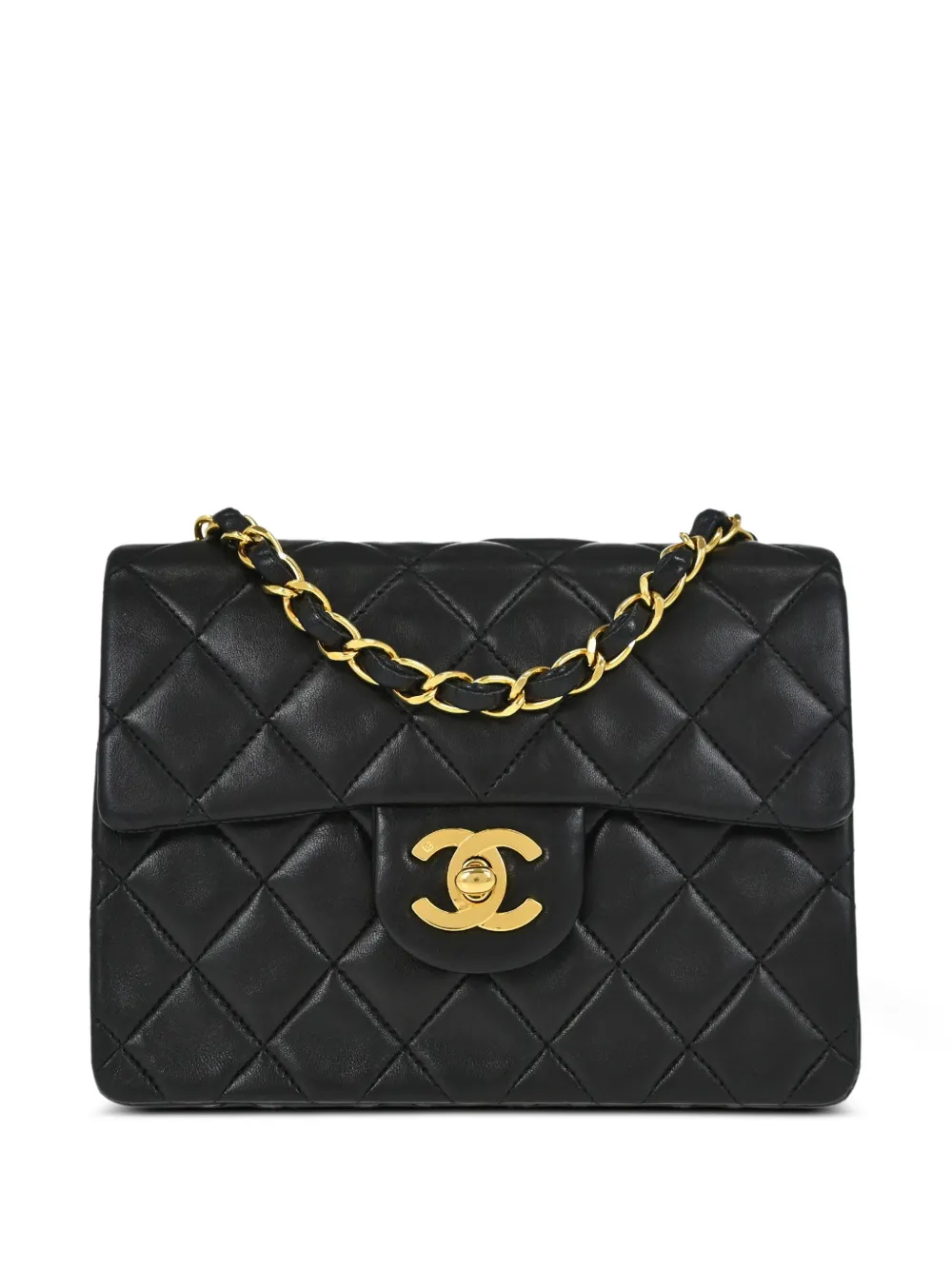 CHANEL Pre-Owned 1994 Classic Square leather shoulder bag - Schwarz