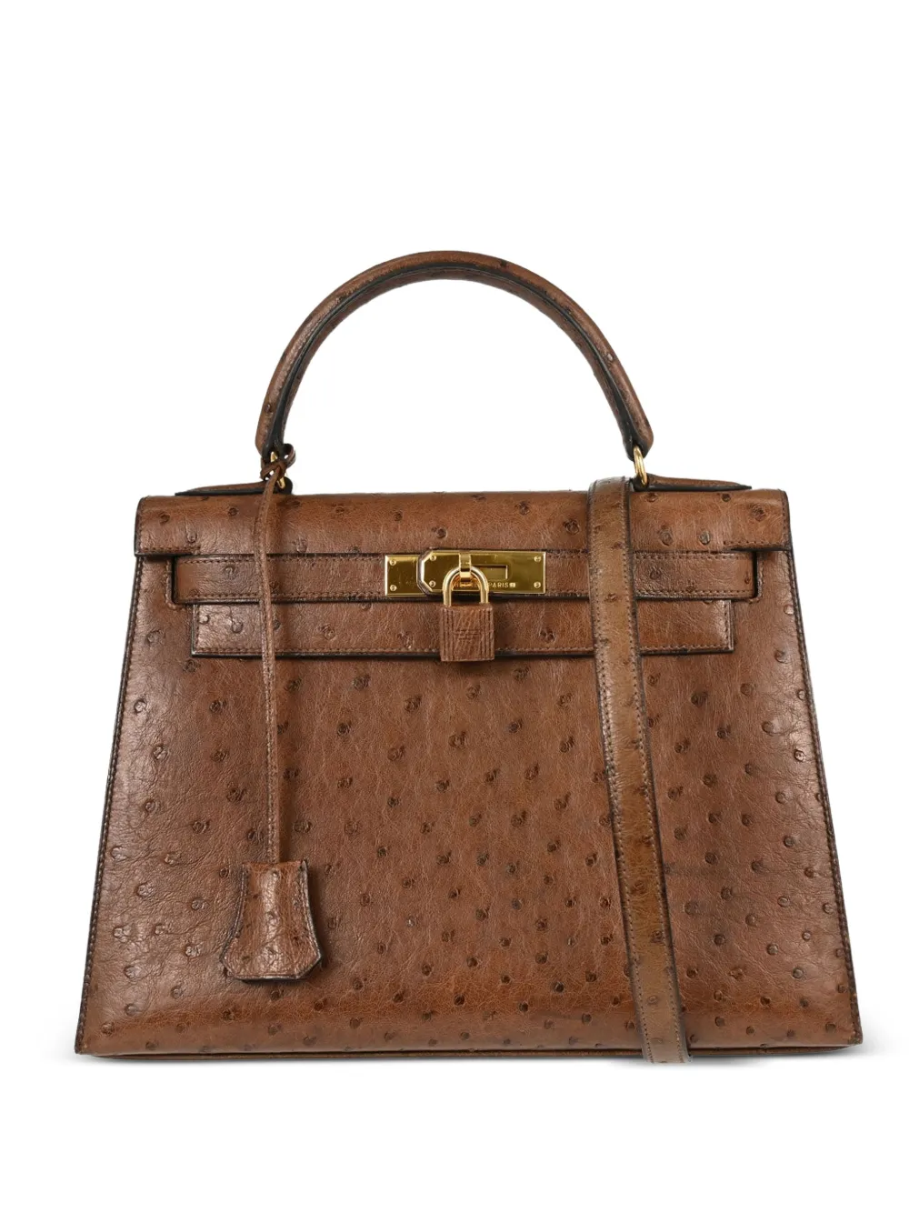 Hermès Pre-Owned 1995 28 Kelly Sellier 2way tote bag - Braun
