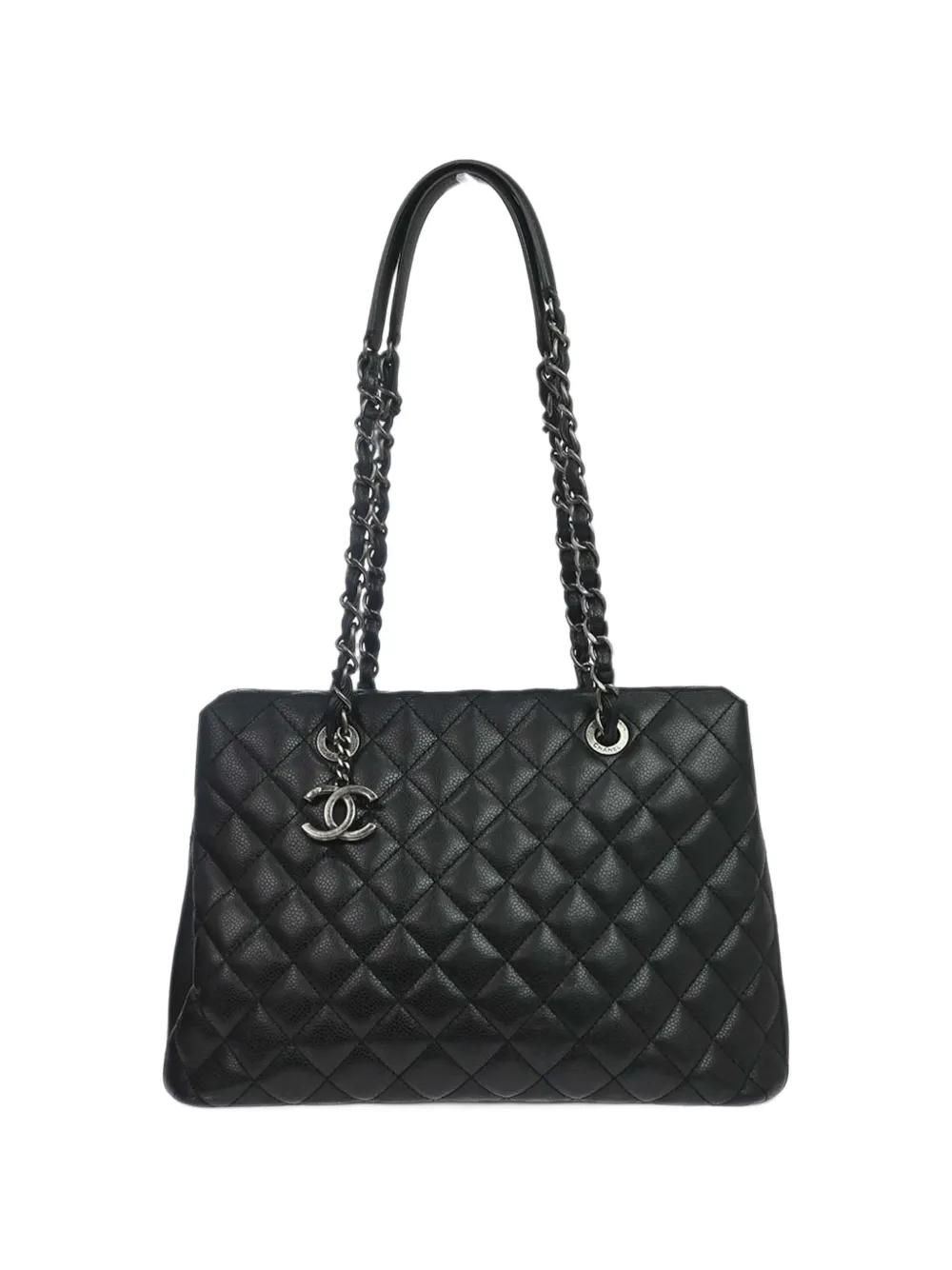 CHANEL Pre-Owned 2015-2016 quilted leather shoulder bag - Nero