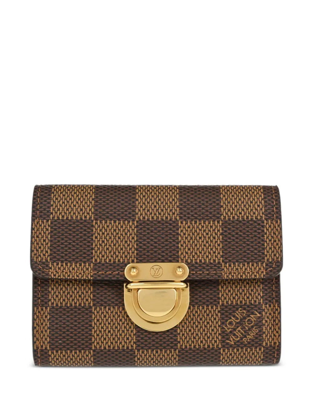 Louis Vuitton Pre-Owned Damier Ebene Porte Monnaie Koala wallet - Braun