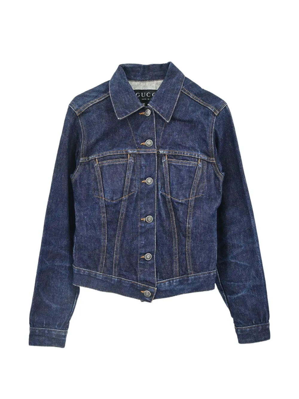 Gucci Pre-Owned veste en jean - Bleu Gucci Pre-Owned veste en jean - Bleu