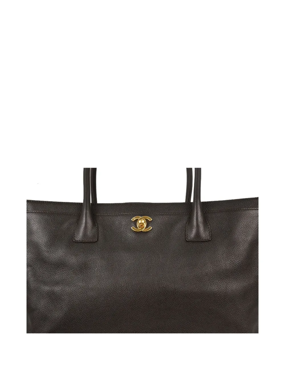 CHANEL Pre-Owned 2008-2009 Executive Cerf tote bag - Marrone
