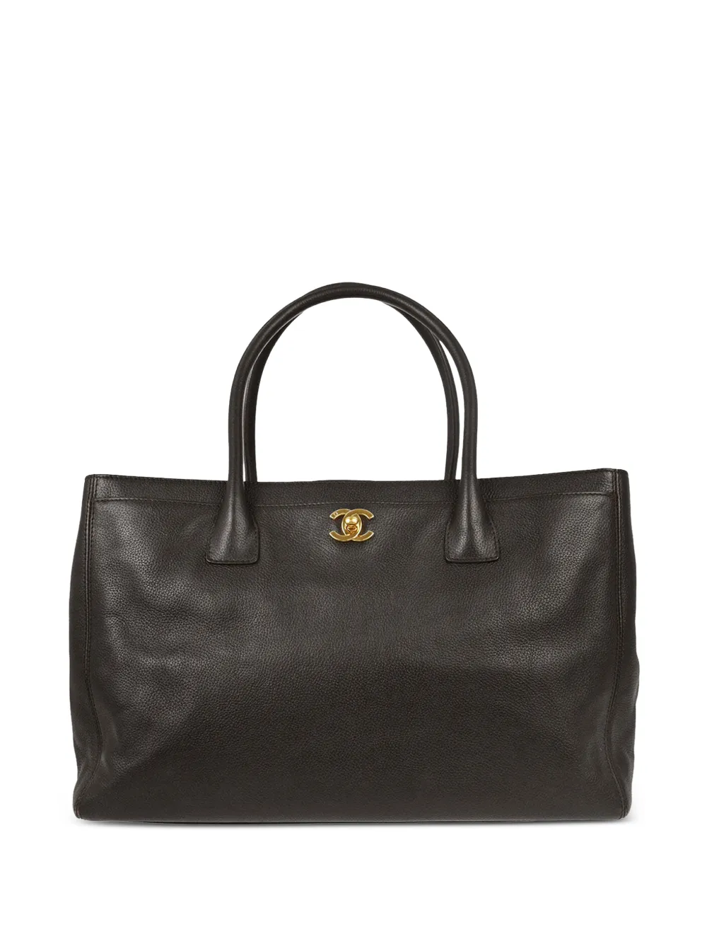 CHANEL Pre-Owned 2008-2009 Executive Cerf tote bag - Brown