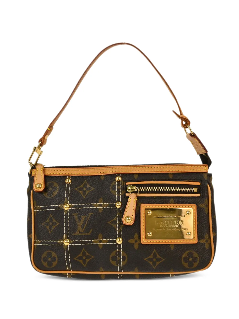 Louis Vuitton Pre-Owned Rivet Pochette Monogram handbag - Braun