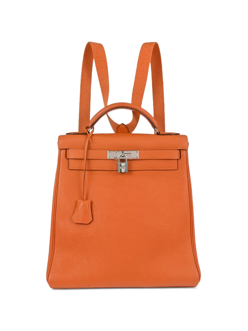 Hermès Pre-Owned 2001 GM Kelly Togo A Dos backpack - Orange
