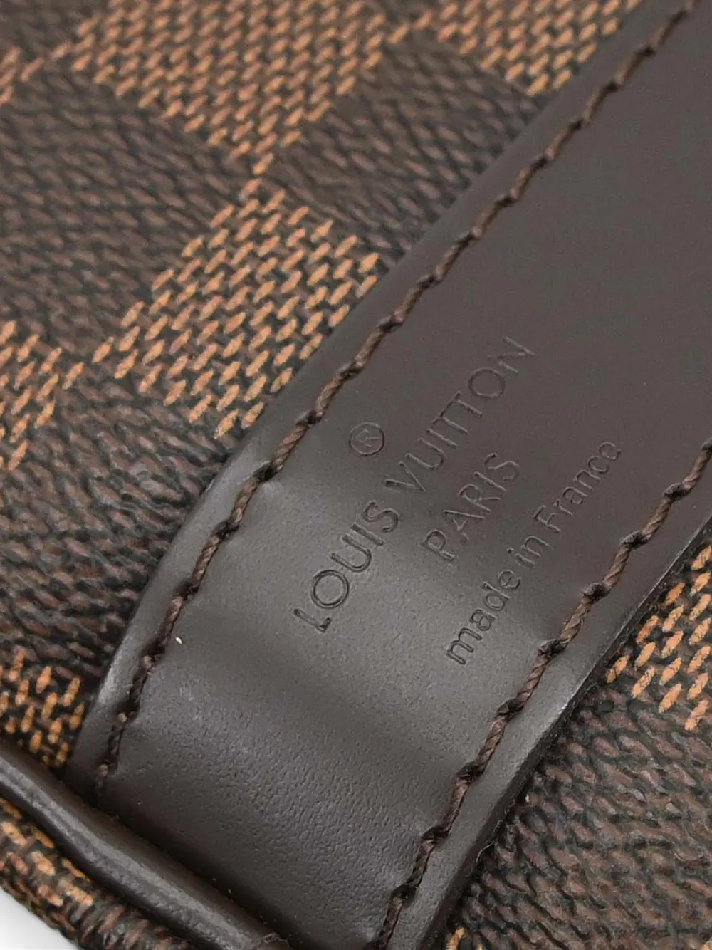 Louis Vuitton Pre-Owned Damier Keepall Bandoulière 45 duffeltas Bruin
