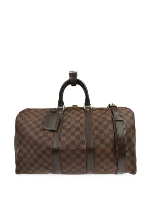 Louis Vuitton Pre-Owned bolsa duffle Damier Keepall Bandoulière 45