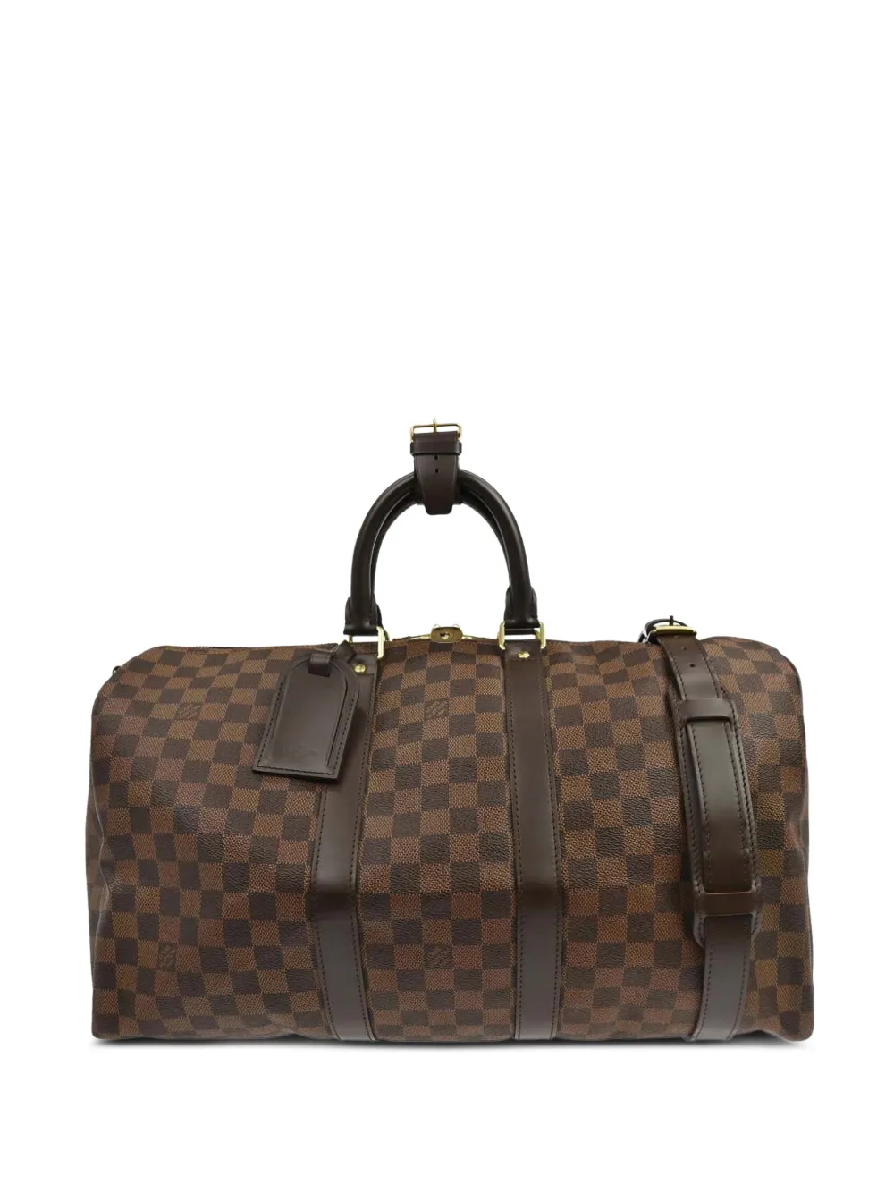 Louis Vuitton Pre-Owned Damier Keepall Bandoulière 45 duffle bag - Marrone
