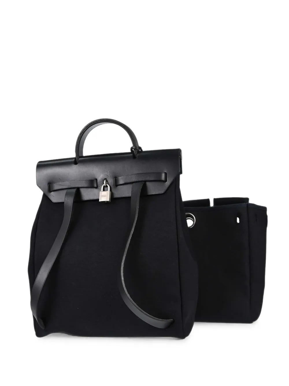 Hermès Pre-Owned 1999 Herbag a Dos 2 in 1 backpack - Schwarz