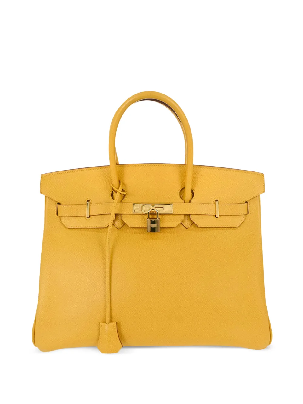 Hermès Pre-Owned 2000s 35 Birkin handbag - Gelb