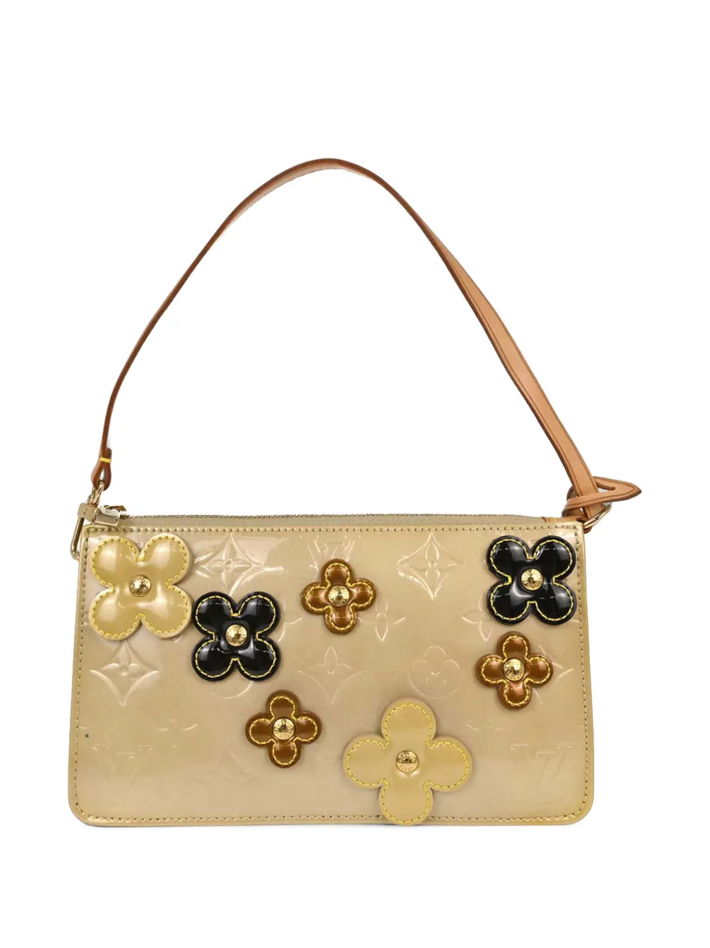 Louis Vuitton Pre-Owned Flower Lexington Monogram Vernis mini bag - Toni neutri