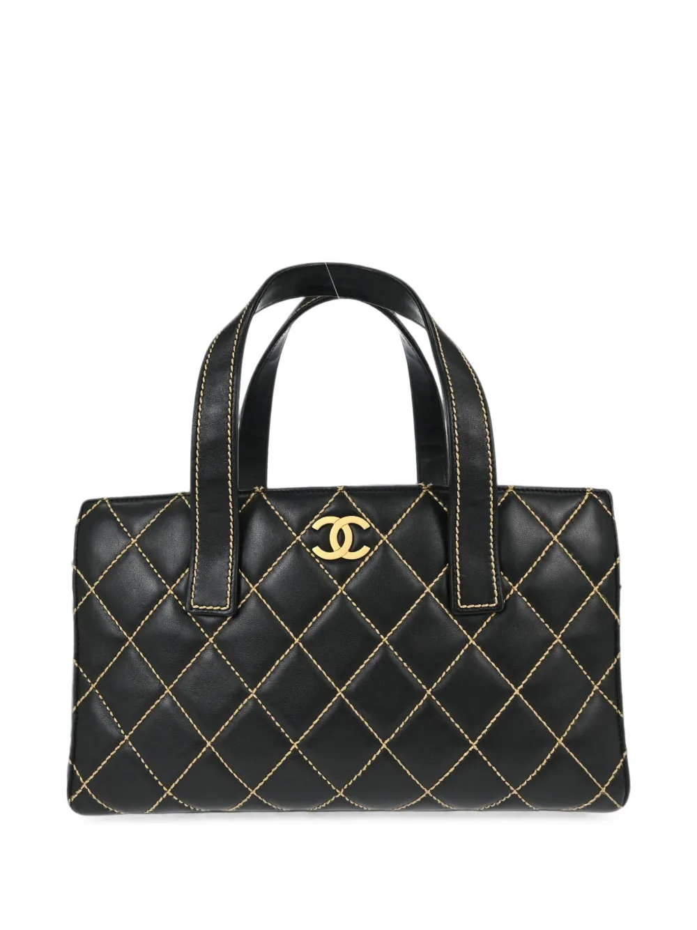 CHANEL Pre-Owned 2004-2005 Wild Stitch tote bag - Nero
