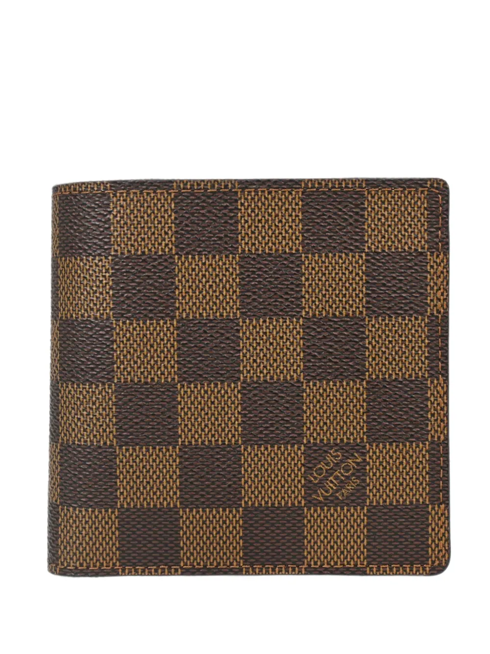 Louis Vuitton Pre-Owned Damier Portefeuille Marco wallet - Braun