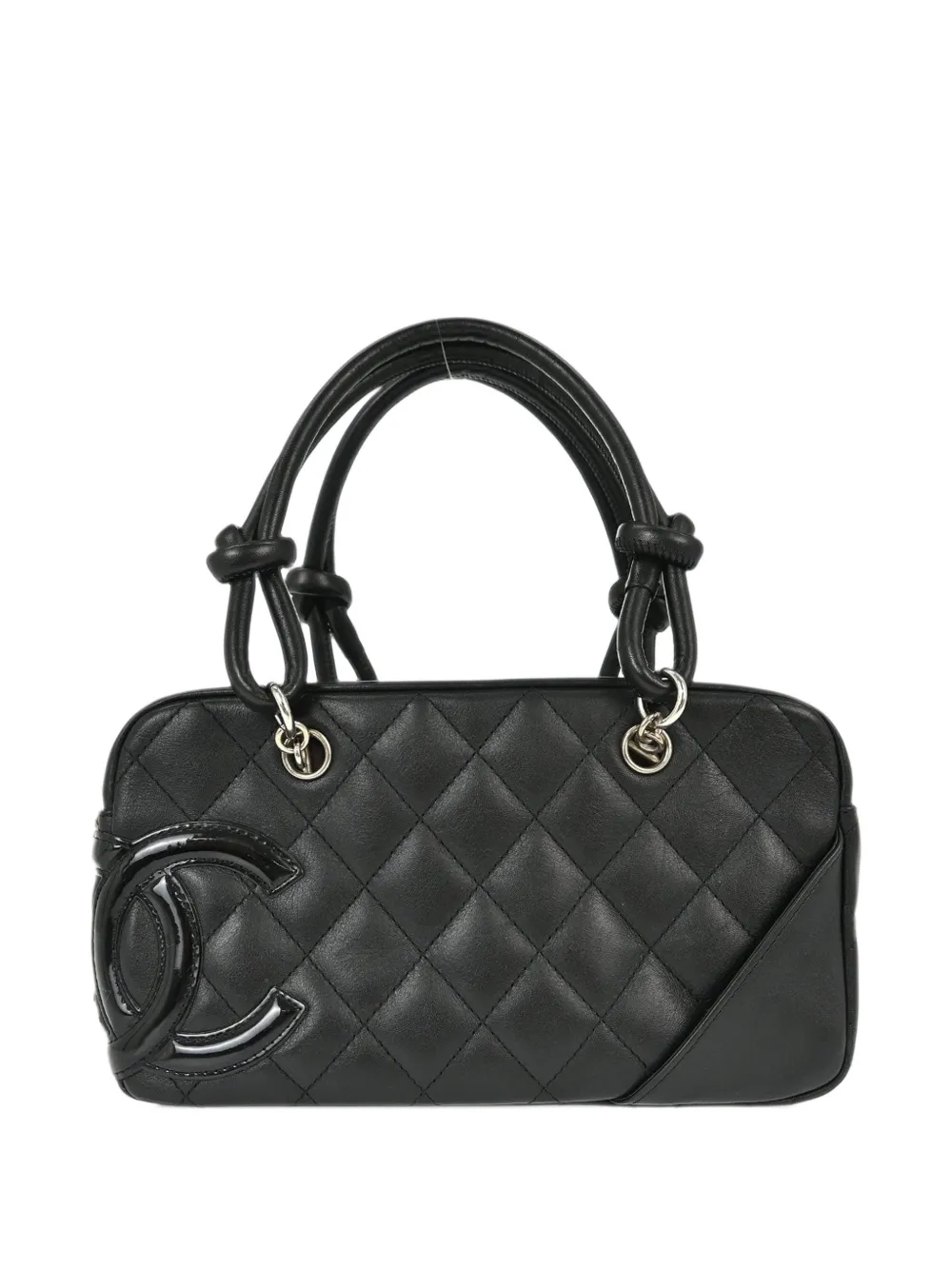 CHANEL Pre-Owned 2005-2006 Cambon Ligne quilted shoulder bag - Nero