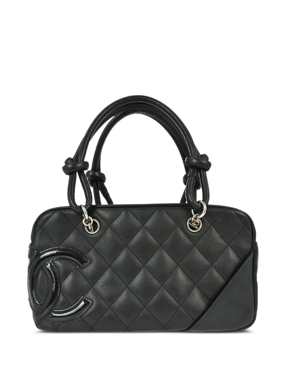 CHANEL Pre-Owned 2005-2006 Cambon Ligne quilted shoulder bag - Nero