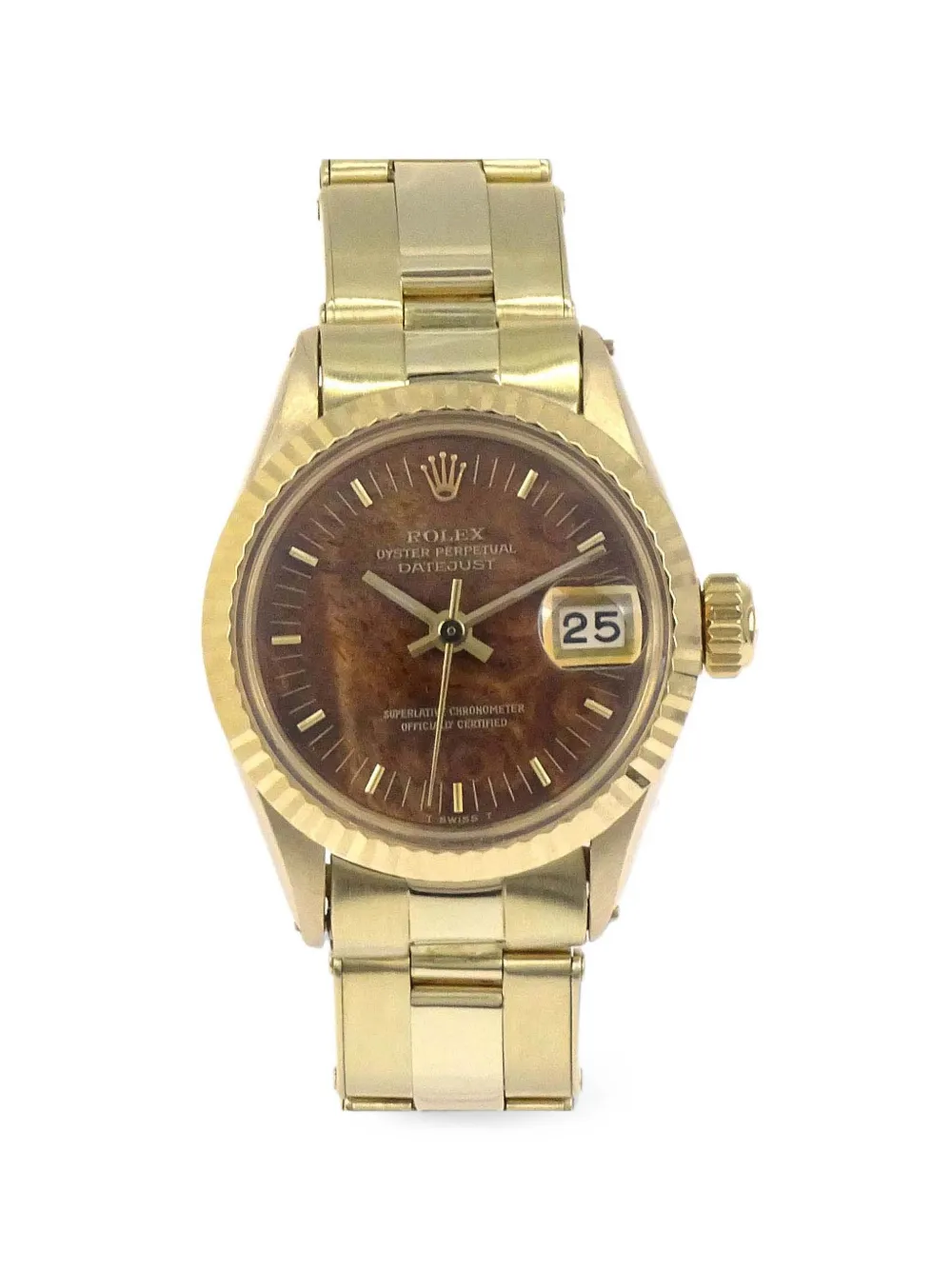Rolex 1966 Datejust 24mm watch - Marron