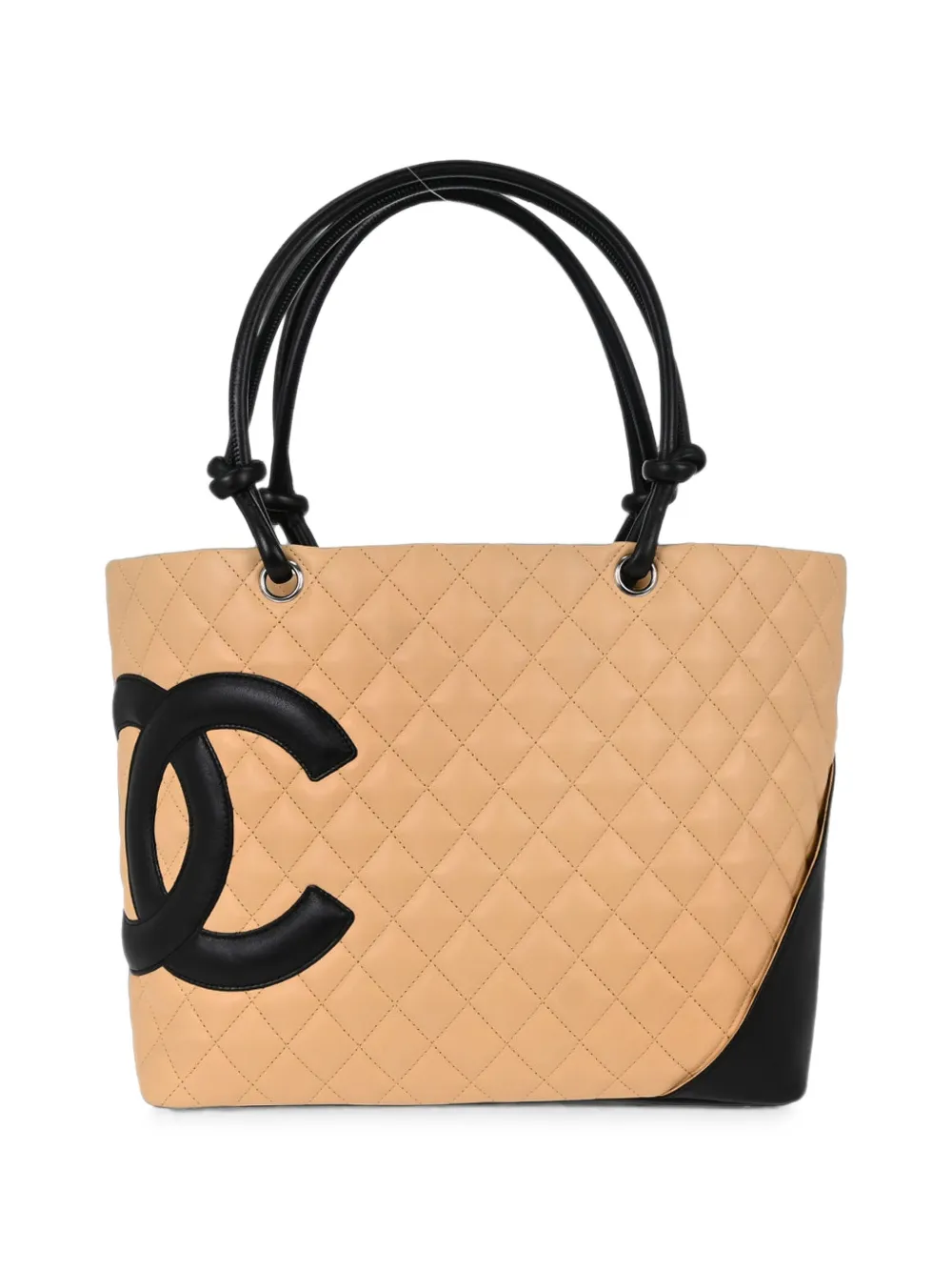 CHANEL Pre-Owned 2004-2005 Cambon Ligne tote bag - Toni neutri