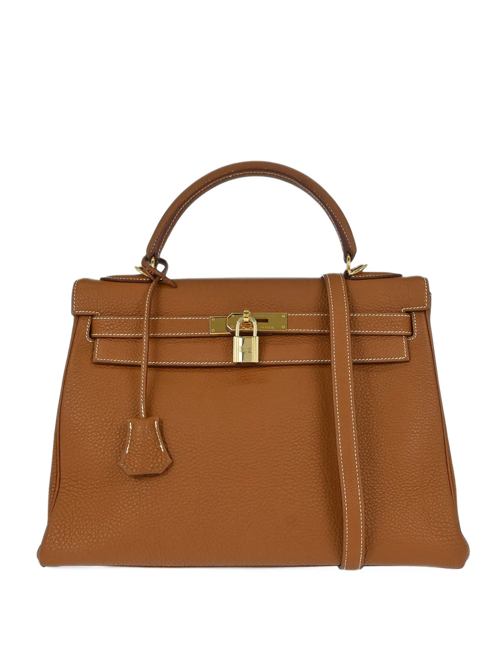 Hermès Pre-Owned 32 Kelly Retourne tote bag - Braun