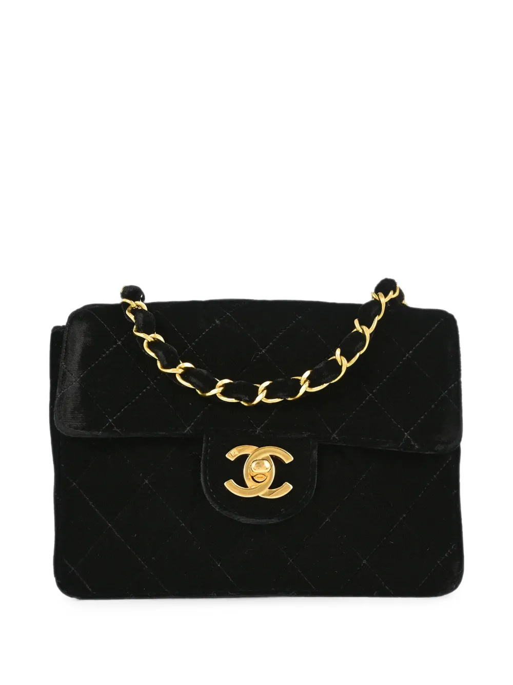 CHANEL Pre-Owned 1994-1996 quilted Mini Classic flap shoulder bag - Nero
