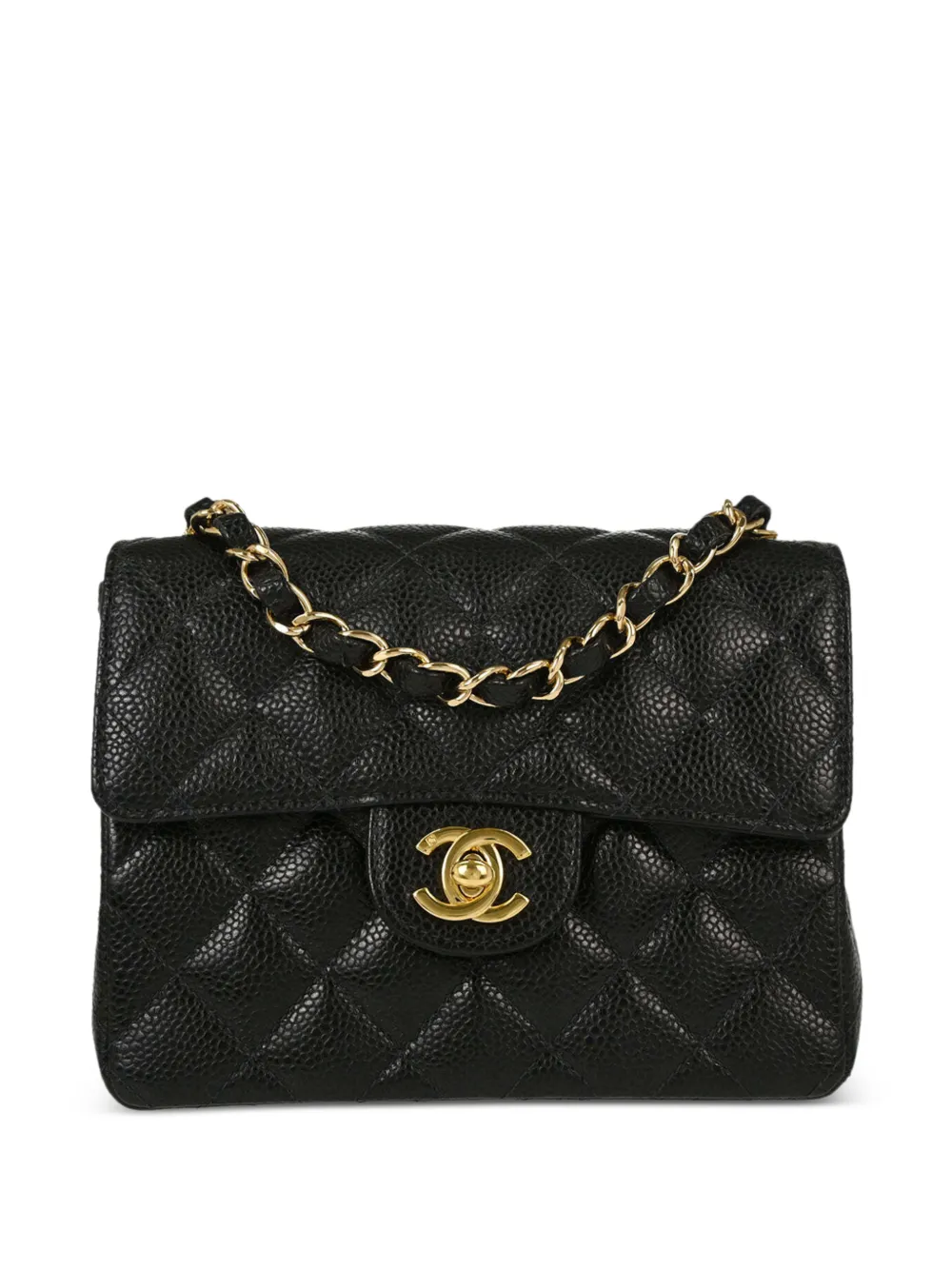 CHANEL Pre-Owned mini quilted leather shoulder bag - Nero