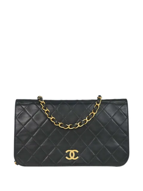CHANEL Pre-Owned 1997-1999 diamond-quilted full flap shoulder bag