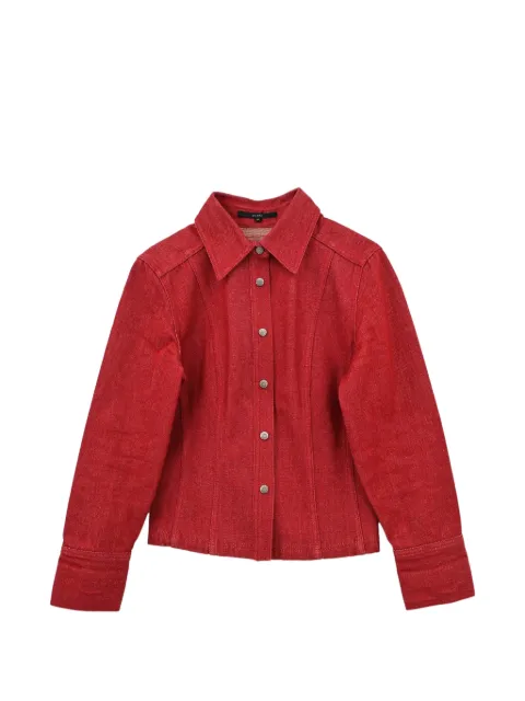 Gucci Pre-Owned panelled denim jacket