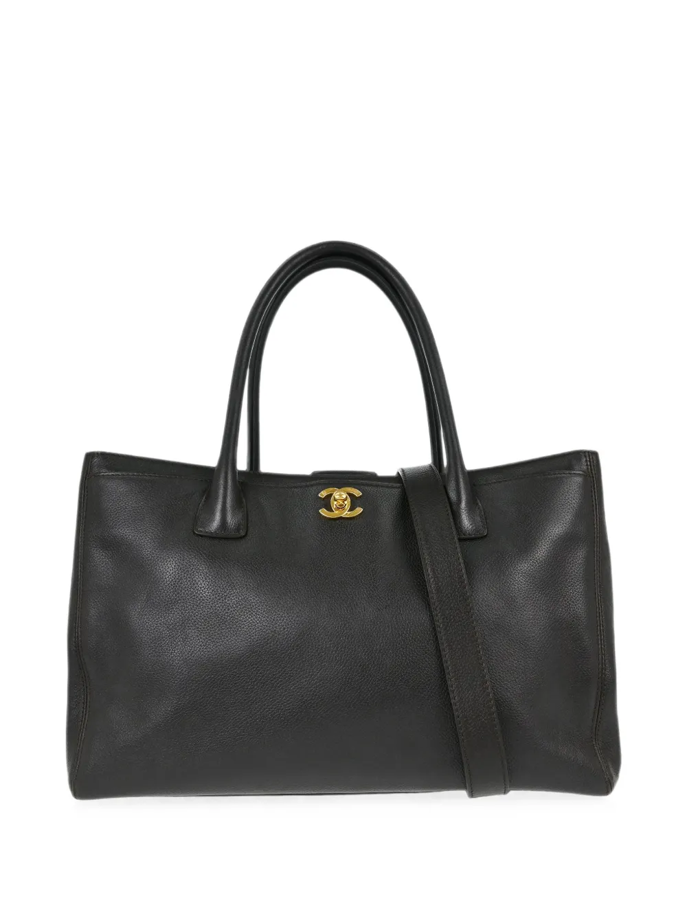 CHANEL Pre-Owned 2008-2009 Executive Cerf tote bag - Brown