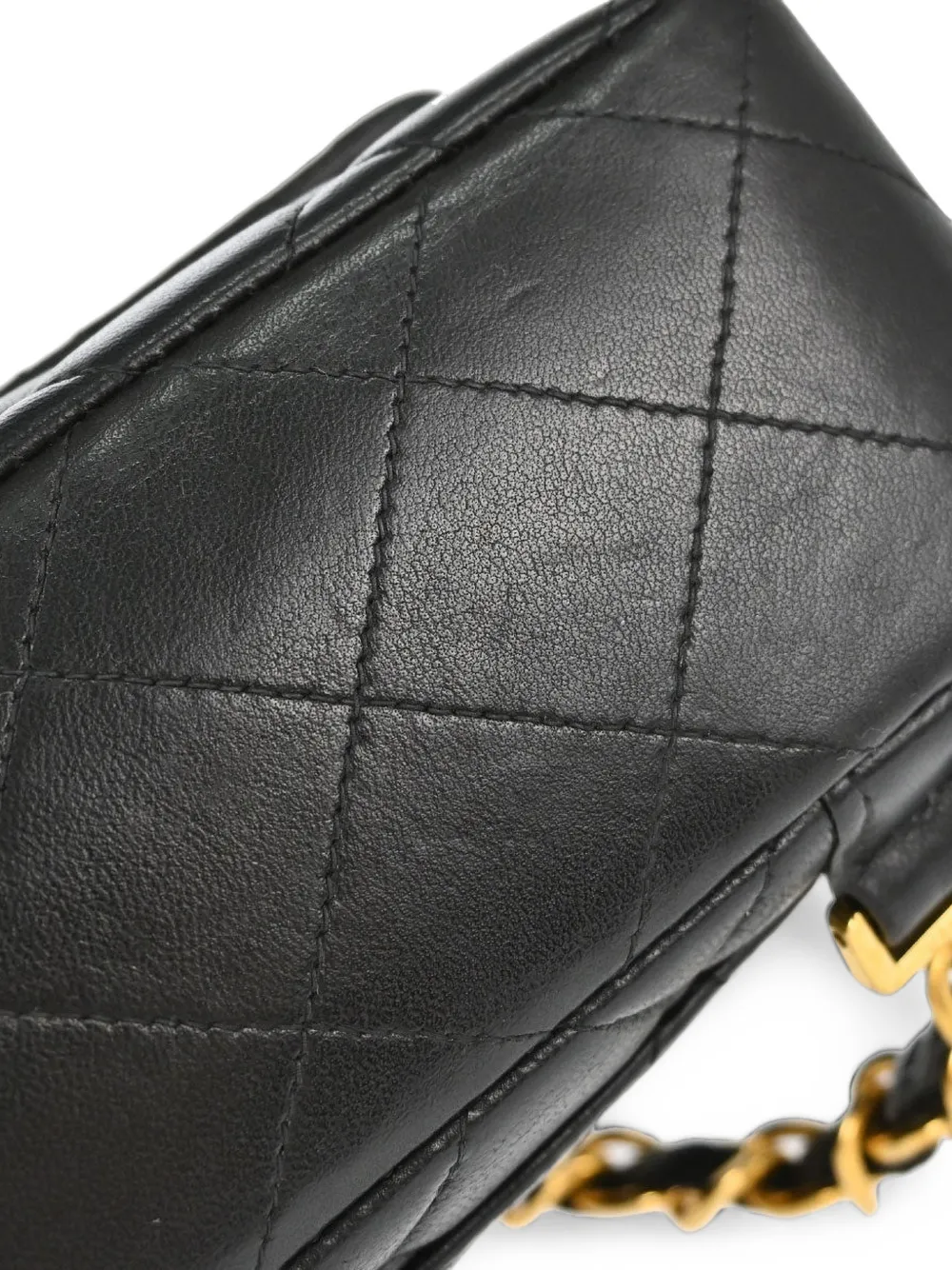 CHANEL Pre-Owned 1996-1997 gewatteerde rugzak met omslag Zwart