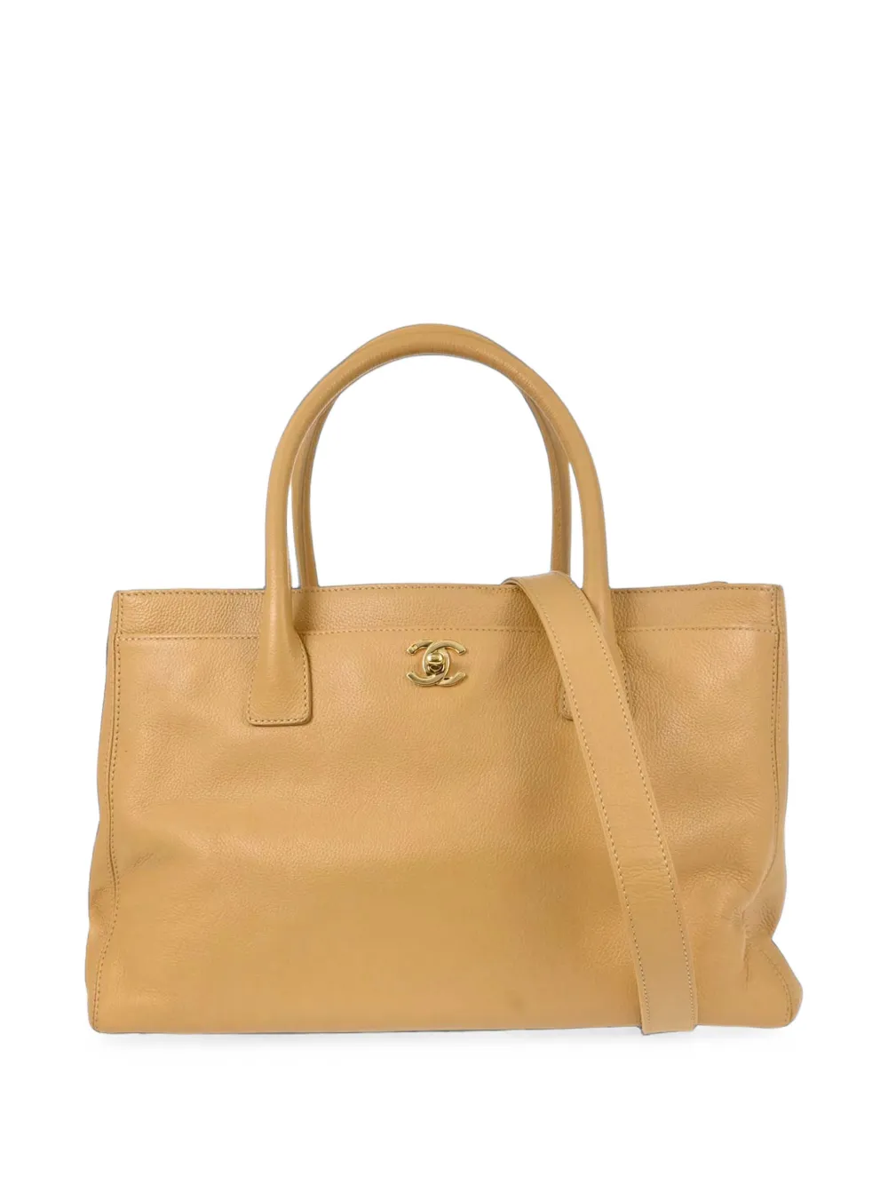 CHANEL Pre-Owned 2004-2005s Executive Cerf tote bag - Tons neutres
