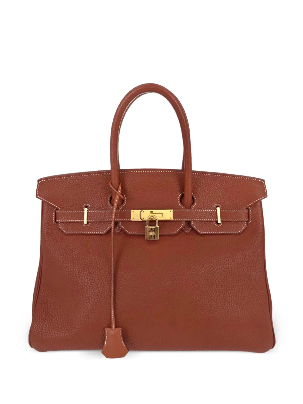 Hermès Pre-Owned 2000s 35 Birkin handbag - Braun