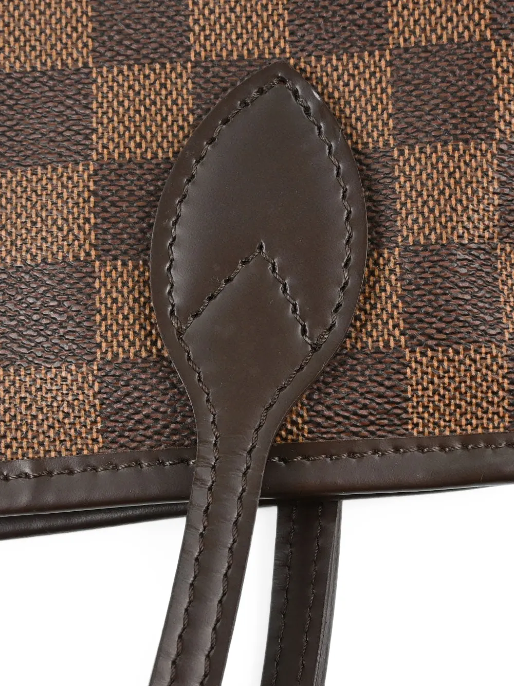 Louis Vuitton Pre-Owned 2010 Neverfull GM Damier Ebène shopper Bruin