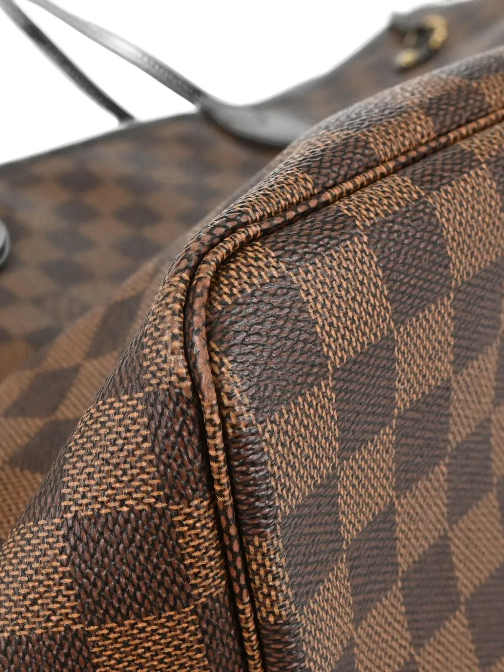 Louis Vuitton Pre-Owned 2010 Neverfull GM Damier Ebène shopper Bruin