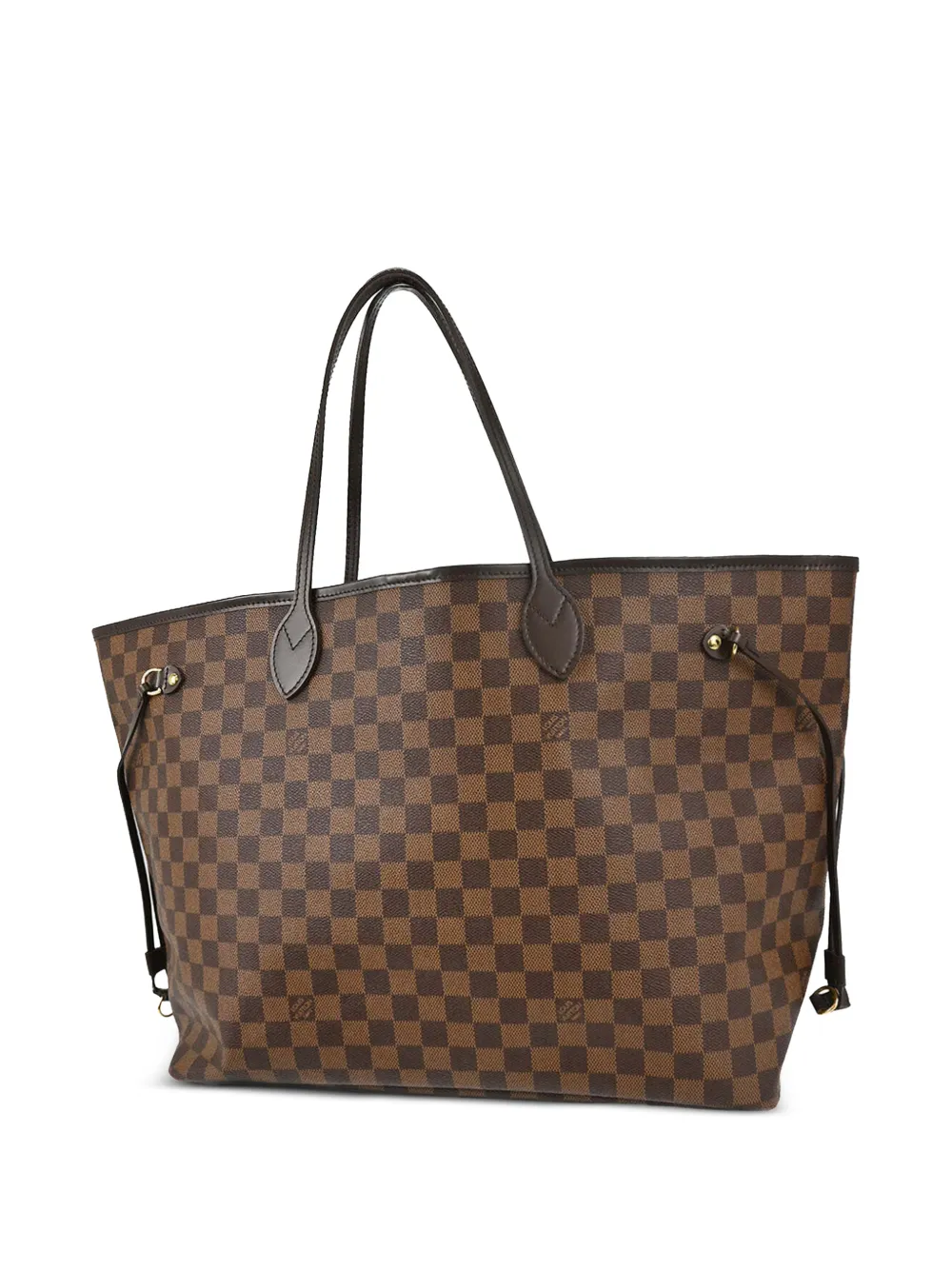 Louis Vuitton Pre-Owned 2010 Neverfull GM Damier Ebène shopper Bruin