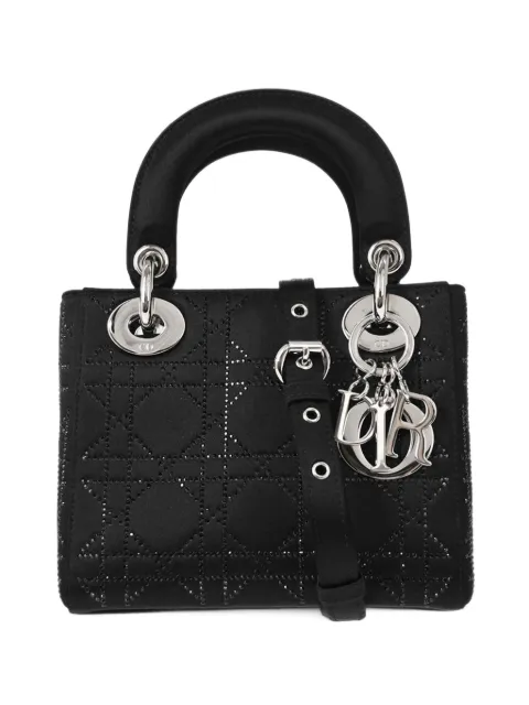 Christian Dior Pre-Owned tote Lady Dior pequeña con motivo Cannage