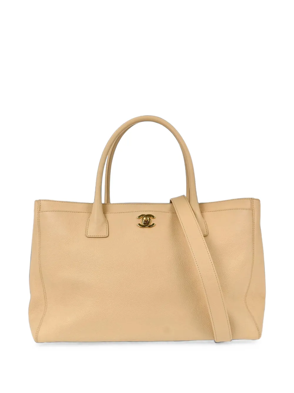 CHANEL Pre-Owned Executive Cerf tote bag - Toni neutri