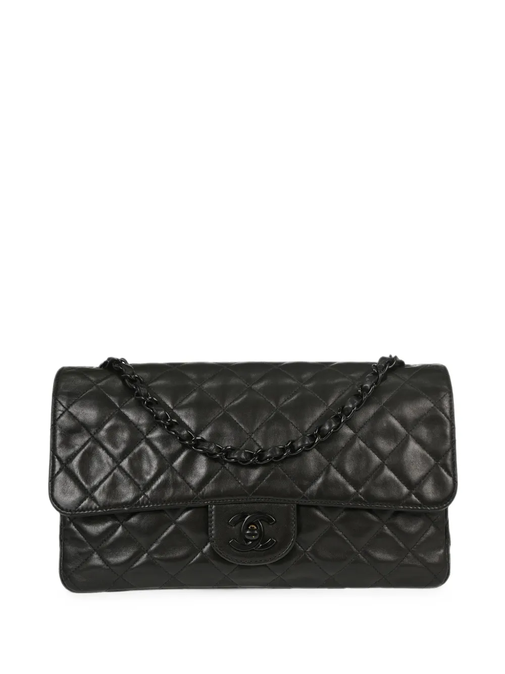 CHANEL Pre-Owned medium Single Flap quilted shoulder bag - Nero