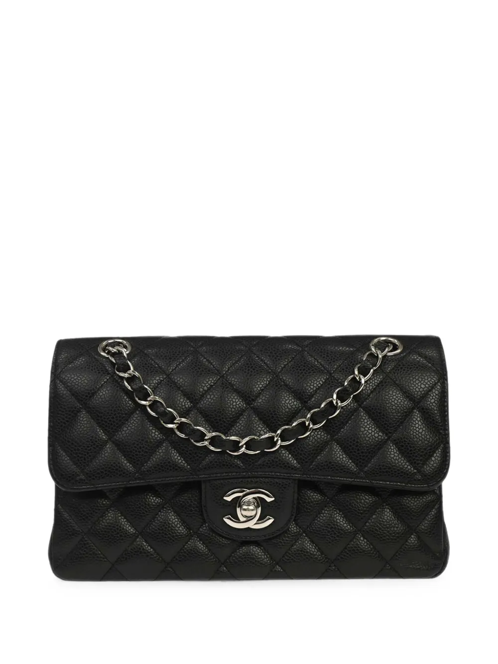 CHANEL Pre-Owned 2015-2016 Double Flap quilted shoulder bag - Schwarz