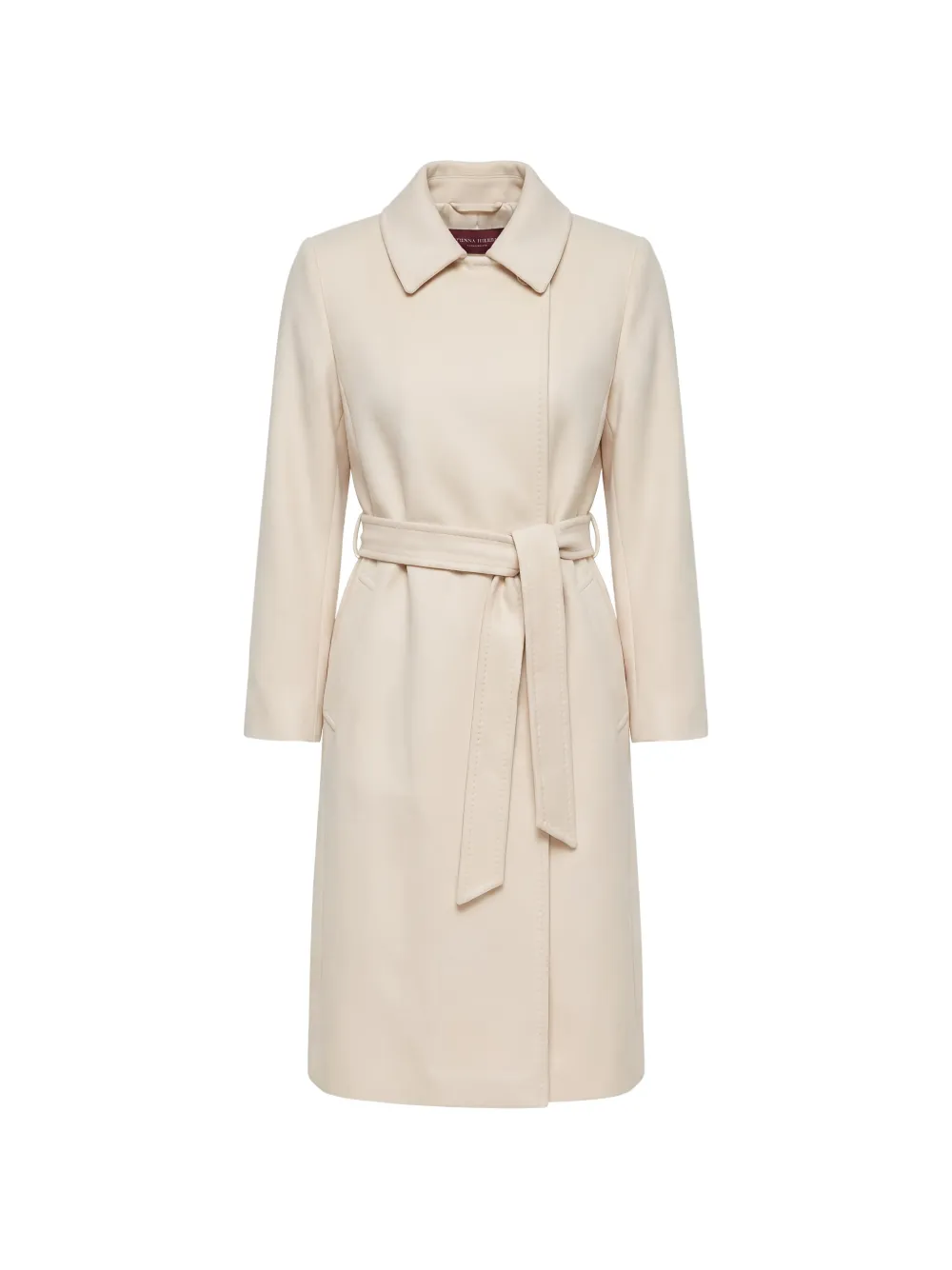 Max Mara Bcollag belted virgin wool coat - Tons neutres Max Mara Bcollag belted virgin wool coat - Tons neutres