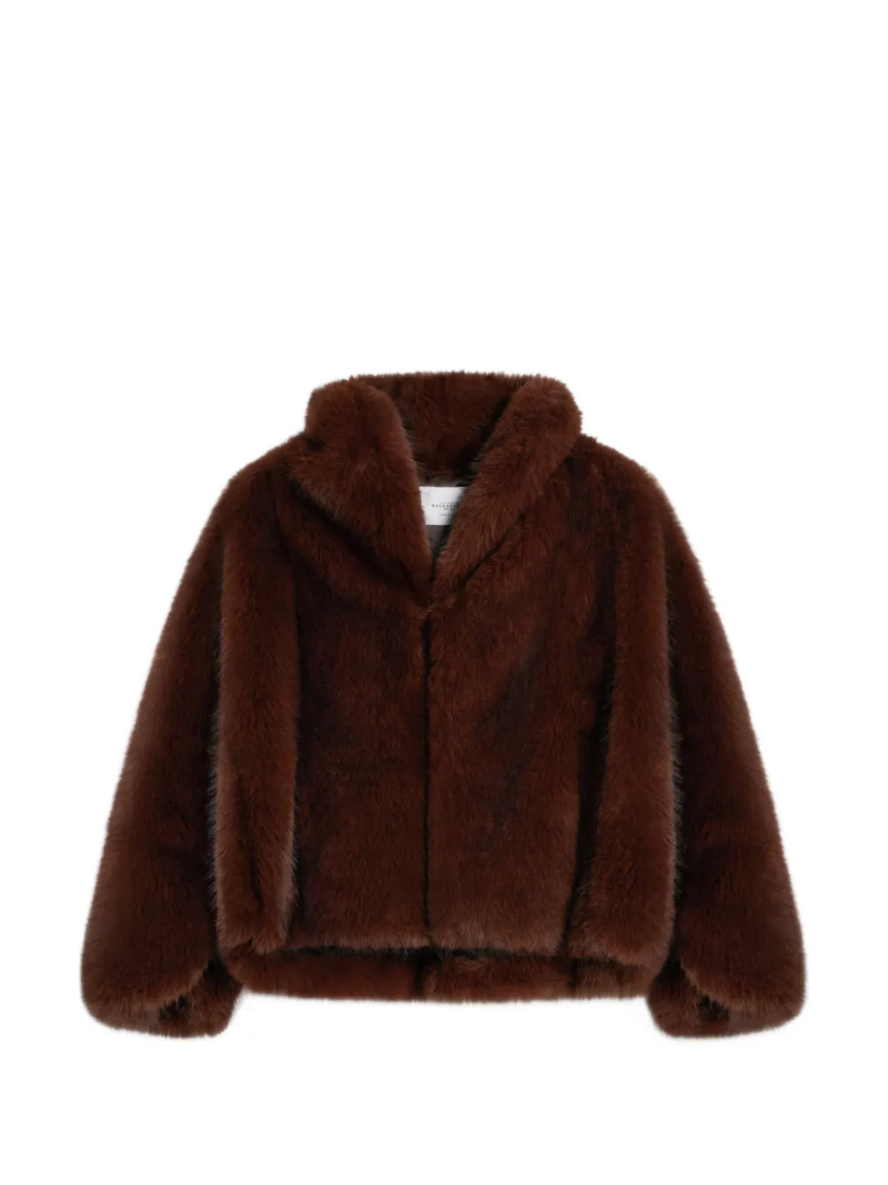 Ballantyne faux-fur shawl-collar jacket - Marron Ballantyne faux-fur shawl-collar jacket - Marron