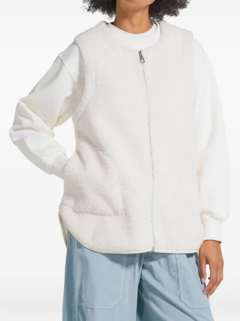 DEHA fleece-texture gilet