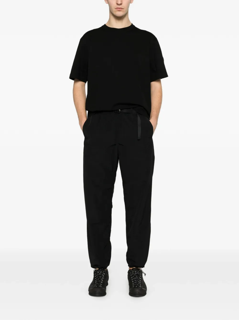 Canada Goose logo-patch T-shirt Zwart