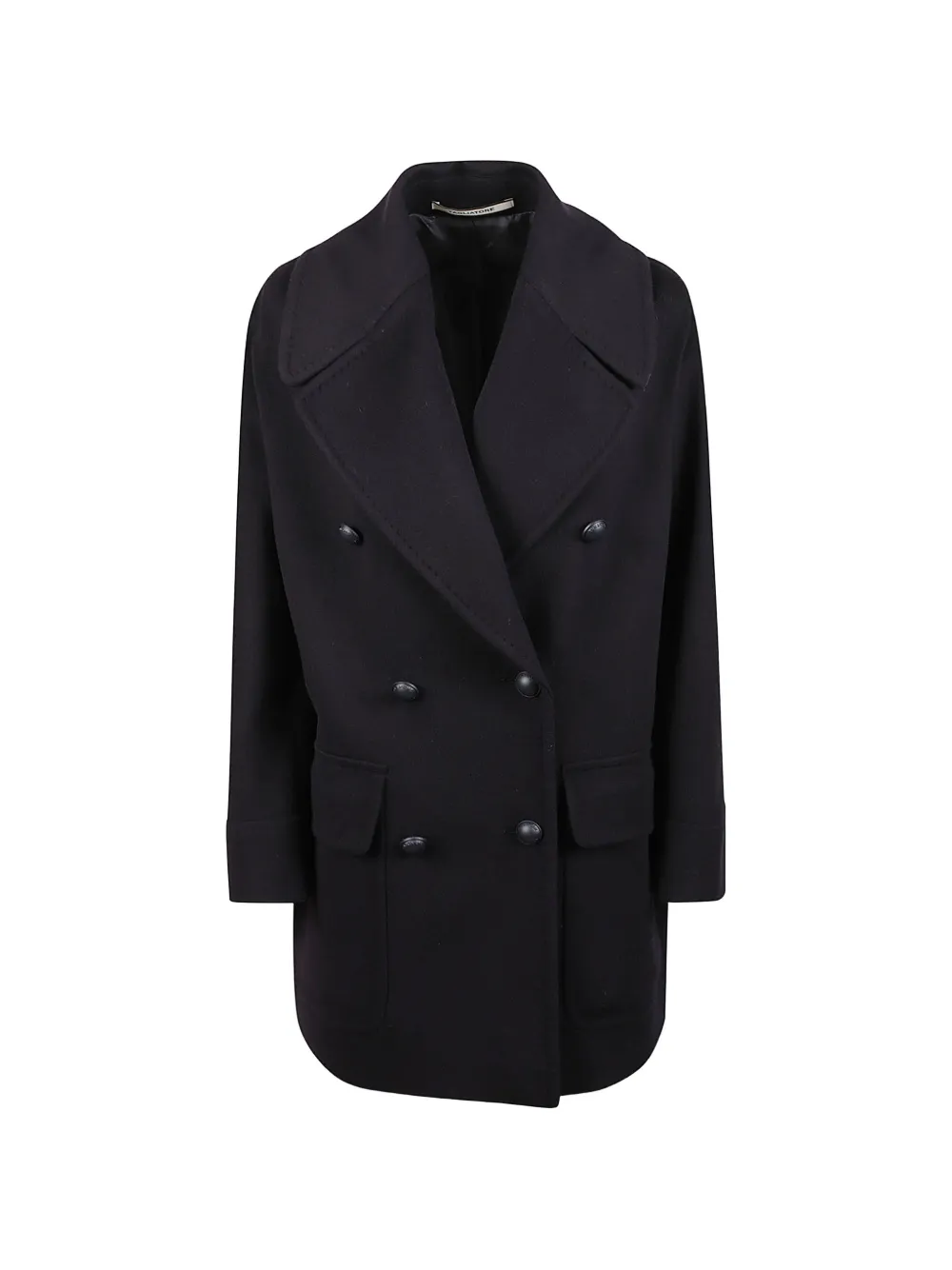 Tagliatore Lillian double-breasted wool coat - Blau