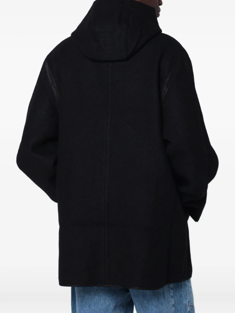OUR LEGACY reversible hooded jacket Zwart