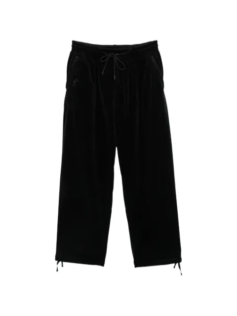 Y-3 velvet-effect trousers