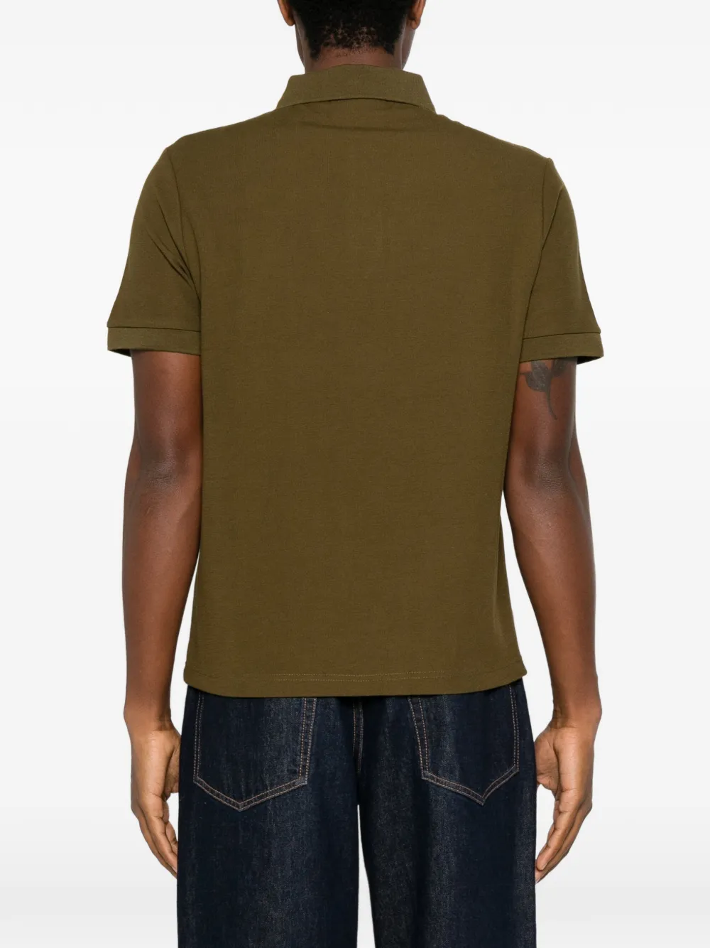 Sergio Tacchini Sergio poloshirt met geborduurd logo Groen